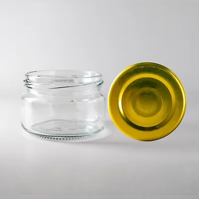 Buy Wedding Favours Small Glass Jars With Lids Various Sizes And Shapes • 8.99£