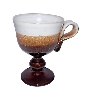 Buy Woburn Pottery Footed Cup Mug Goblet Chalice By James Cresswell Studio Pottery • 5.25£