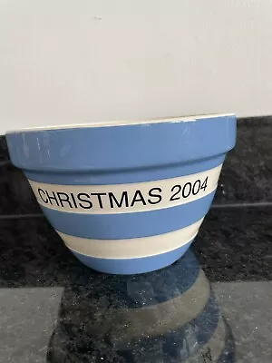 Buy T G Green Cornishware 2004 Special Edition Christmas Pudding Bowl. • 14.99£