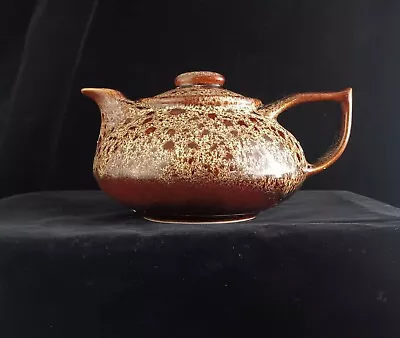 Buy Fosters Pottery Honeycomb Glaze Ovoid Teapot C1960s FREE P&P  • 18£