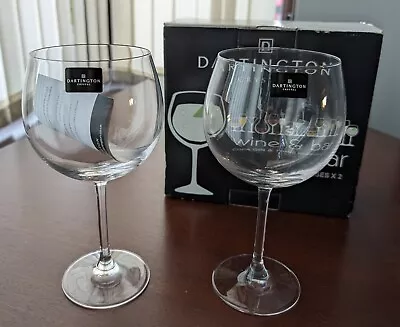 Buy Dartington Crystal Copa Gin & Tonic Glasses Wine & Bar Collection 650ml Boxed • 25£