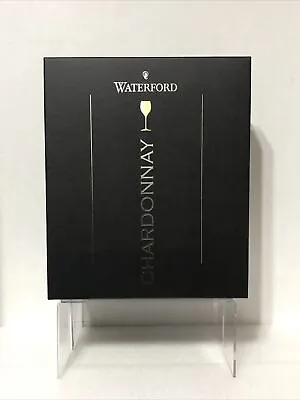 Buy NIB Waterford Crystal Elegance Chardonnay Glasses 2 Piece Set • 90.13£