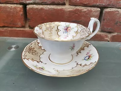 Buy Coalport Rockingham Elegant Antique 19th Century Breakfast Cup & Saucer  • 41.99£