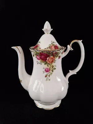 Buy Beautiful Large 4 Cup Vintage Royal Albert Old Country Roses Coffee Pot • 50£