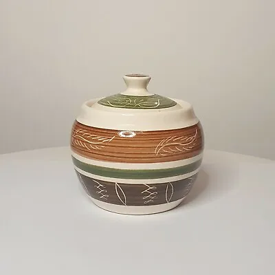 Buy Dragon Ware Pottery Rhayader Sugar Bowl With Lid Made In Wales Vintage • 7.95£