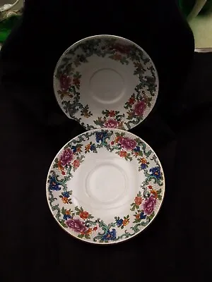 Buy 1800s Booths 'Floradora' Coffee And Tea Saucers. 2 Sizes. • 7.11£