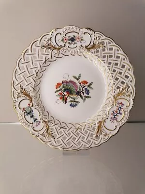 Buy Meissen Porcelain Plate Chinese Butterfly Breakthrough Work DM 18.5 Cm  • 76.39£