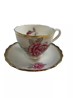 Buy Vintage Royal Standard Cabbage Pink  Orleans Rose  Teacup And Saucer Japan  • 21.57£
