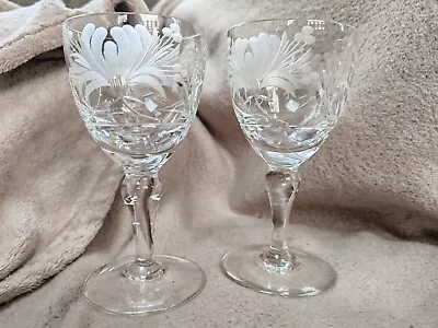 Buy Brierley Small Wine Glasses X2 • 6.99£