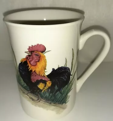 Buy Kent Pottery Rooster Chicken Theme Tall 4 1/4  Mug Pre-owned • 7.10£