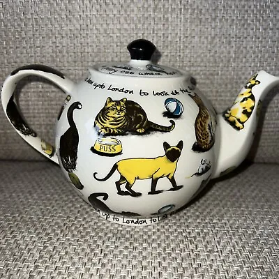 Buy Paul Cardew Design Kit-Tea Pussycat Pussycat Where Have You Been Teapot • 10£