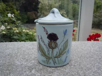 Buy Buchan Ware Scotland Lidded Thistle Preserve Pot Shape 192 • 10£