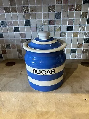 Buy T G Green Cornishware Cloverleaf Sugar Jar • 15£