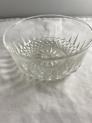 Buy Lead Cut Crystal Starburst Bowl Or Candy Dish Heavy. Vintage. Preowned • 20.92£