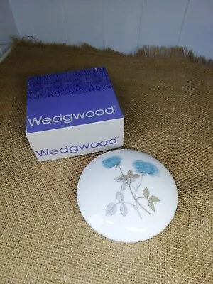 Buy Wedgewood Ice Rose Medium Trinket Box And Lid Boxed Bone China Mint • 12£
