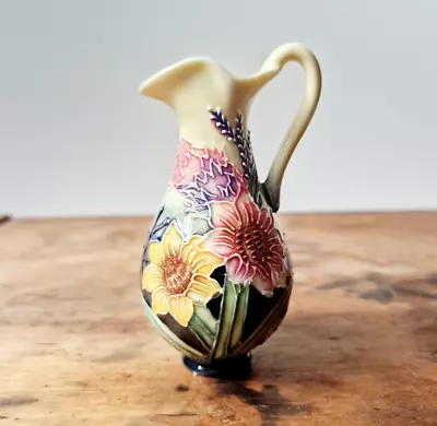 Buy Vintage Old Tupton Ware Small Decorative Vase Jug - Sunflower Floral Pattern • 22£