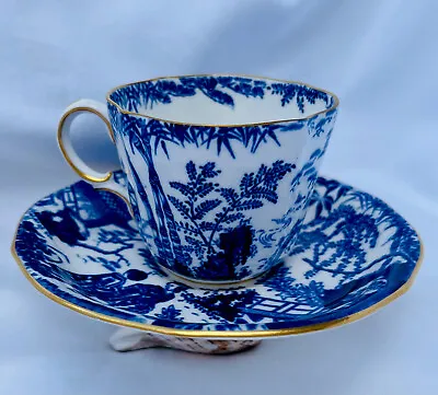 Buy Royal Crown Derby Cup&Saucer Set, Fine Bone China, 22 Gold,Made In England 1930s • 84.11£