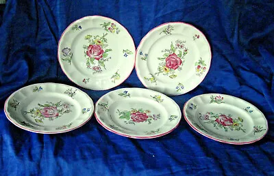 Buy Copeland Spode Luneville Pattern 2/6770 Group Of Five Bread Plates 6 5/8  • 15.12£