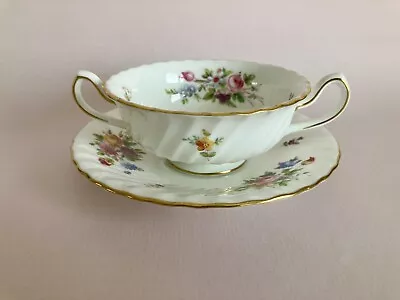 Buy Minton “ Marlow “ Soup Coupe Cup And Stand • 7.95£