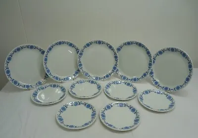 Buy Vintage Alfred Meakin Glo-White Pinwheel Side And Salad Plates - Thames Hospice • 15£