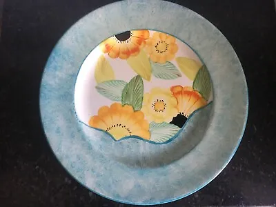 Buy Stunning Art Deco Grays Pottery Porcelain Hand Painted Plate • 9.99£