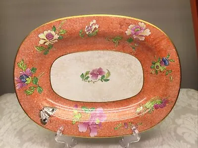 Buy Wedgwood Creamware Butterfly & Floral Chinoiserie Early 19C Serving Dish C1830 • 284.96£
