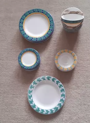 Buy ROYAL DOULTON FINE CHINA CABANA EXPRESSIONS Dinner,Side Plate, Bowls And Sauces • 18£