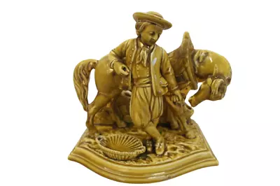Buy Eichwald Horse & Rider Pottery Smoker's Companion Stand 2624 Vintage Retro Pipes • 29.99£