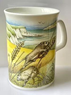 Buy Fine Bone China Mug With Field Mice And Seaside View Design - Made In England • 6.90£