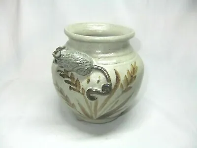 Buy Angela Tain Vase Mouse Wheat & Barley North Yorkshire West Sussex Studio Pottery • 39.99£