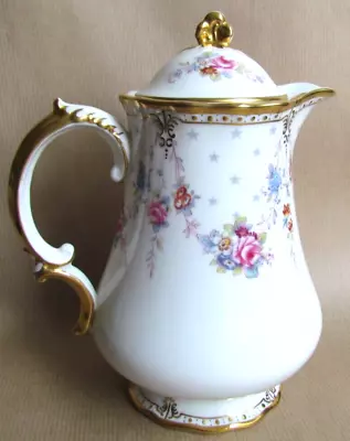Buy Royal Crown Derby Royal Antoinette Hot Water Pot 1st Quality & Vintage (10461) • 256.50£