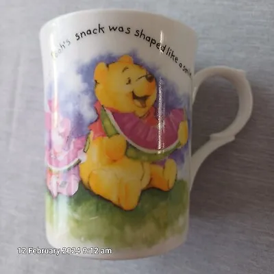 Buy Kingsbury Disney 'Play Away  Pooh' Staffordshire  Fine Bone China Mug • 6.50£