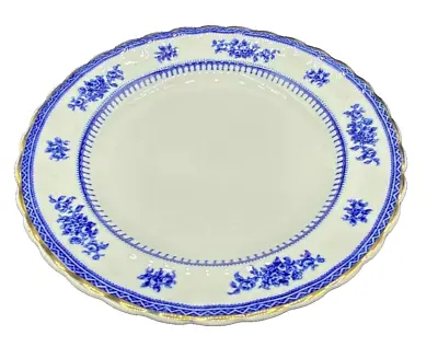 Buy Losol Ware Shrewsbury Keeling & Co Burslem England Salad Bread Butter Blue Plate • 34.53£