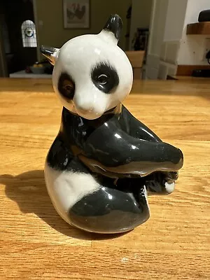 Buy Lomonosov USSR Porcelain China Animal Panda Bear Figure Ornament • 10.50£