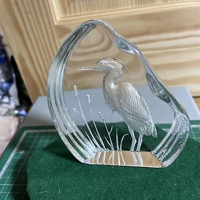 Buy Heron Glass Paperweight  • 6£