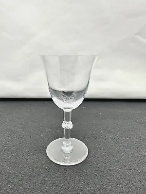 Buy Lalique Crystal BEAUGENCY 5 3/8  Claret Wine Glass • 66.13£