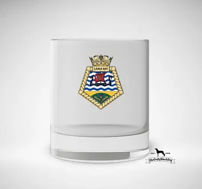 Buy RFA Largs Bay - Whiskey/Spirit Glass Royal Navy Military Gift IdeaPassing Out... • 14.99£