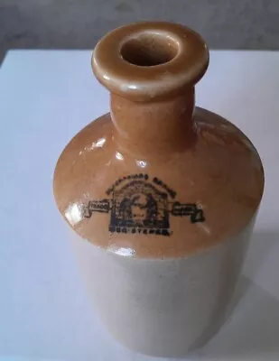 Buy Small Antique Blackfriars Brand Stoneware Flagon With Pictorial Trademark  • 12.50£