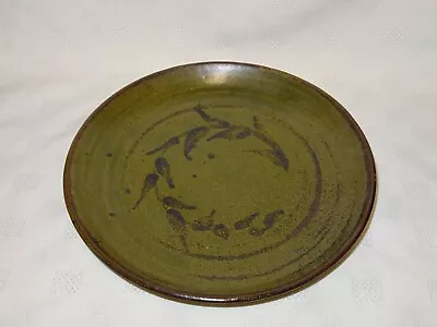 Buy Collectable Vintage HAROLD HUGHAN Australian Studio Pottery 10.25  Plate • 350£