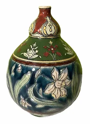 Buy Royal Bonn Old Dutch Art Nouveau Hand Painted Porcelain Vase, As Found, 5 1/2” • 118.54£