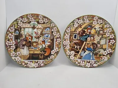 Buy Kaiser Plates Through A Woodland Window Wall Plates 1980s W Germany Vintage VGC • 14.99£