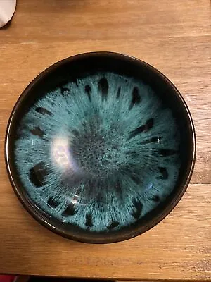 Buy Irish Priory Studio Pottery Drip Glaze Bowl • 8£