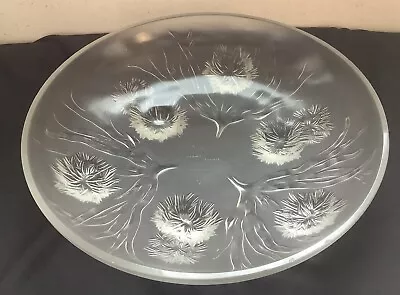 Buy Sabino Sea Urchin Cut In Pressed Glass, Molded Art Deco • 51.22£