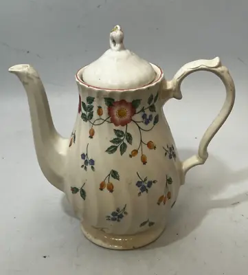 Buy Churchill England Fine English Tableware Coffee Teapot Briar Rose Floral 10  #RA • 6.75£