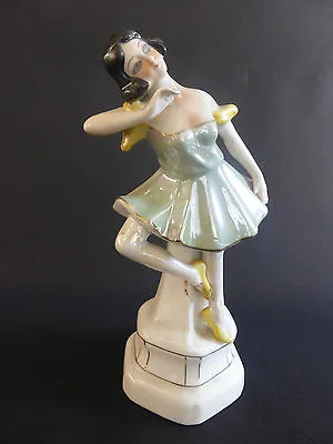 Buy Very Beautiful Art Deco Style Tutu Dancer 30 Years Porcelain Ceramic • 17.13£