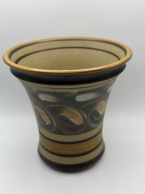 Buy Denby Pottery Savannah Vase 1970s. • 20£