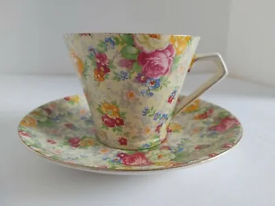 Buy Antique Vintage Lord Nelson Ware Chintz  Rose Time Cup And Saucer Set • 26.68£