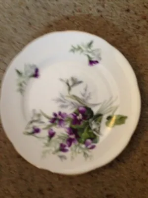 Buy Adderley Bone China Tea Plate. Violets Bouquet Pattern. Genuine Adderley China I • 7.50£