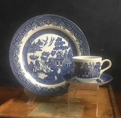 Buy Churchill Willow Blue England Various Pieces Sold By Piece • 11.19£