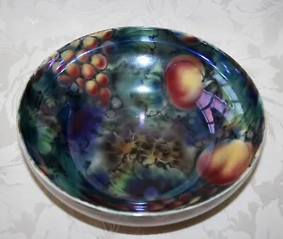 Buy Beautiful Antique Art Nouveau Burleigh Lustre Ware  10” Fruit Bowl • 39.99£